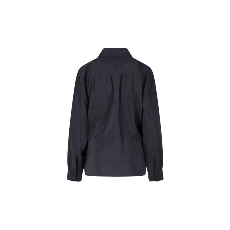 Lemaire Black Polyamide Shirt