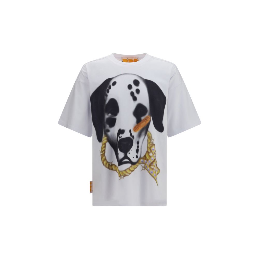 PDF Channel White Cotton T-Shirt