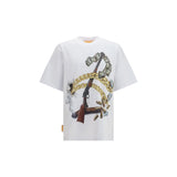 PDF Channel White Cotton T-Shirt