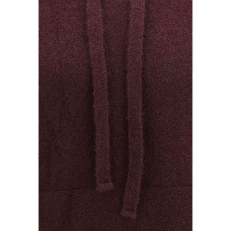 Laneus Bordeaux Cashmere Hoodie
