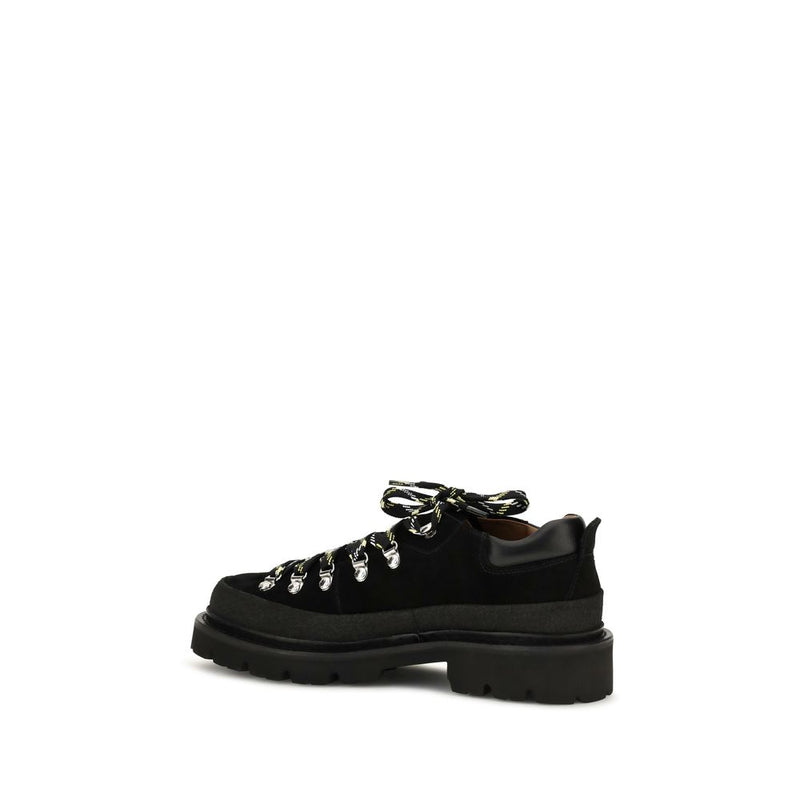 Dsquared² Black Calf Leather Bos Taurus Athletic Sneakers