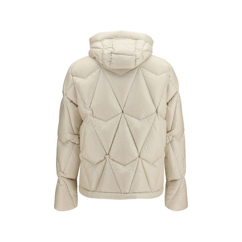 Moose Knuckles Beige Nylon Full-Length Jacket