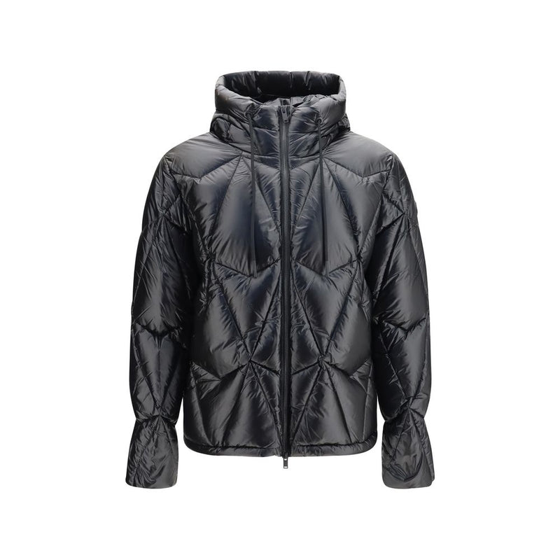 Moose Knuckles Black Nylon Shell Jacket
