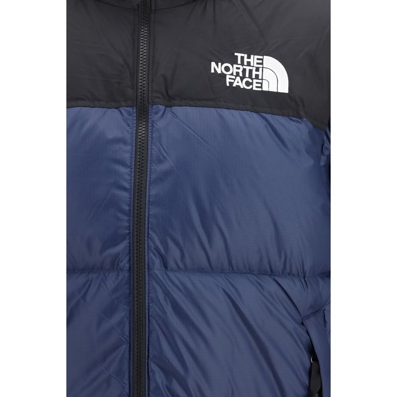 The North Face Blue Nylon Full-Length Jacket