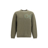 Off-White Bicolor Wool Oves Aries Sweatshirt