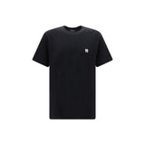Dsquared² Black Cotton T-Shirt - Metal D2 Logo
