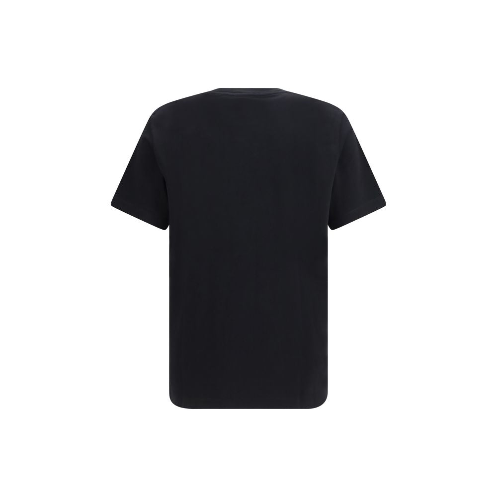 Dsquared² Black Cotton T-Shirt - Metal D2 Logo