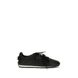 Dsquared² Black Calf Leather Bos Taurus Athletic Sneakers
