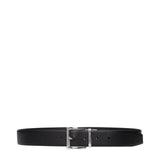 Prada Black Leather Regular Belt