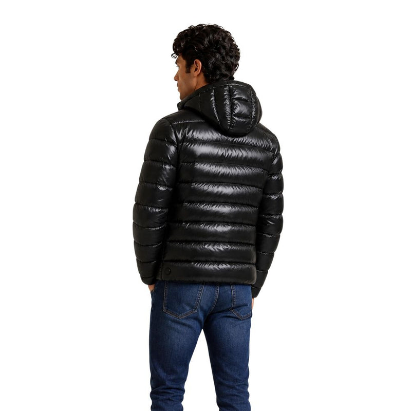 Colmar Originals Black Polyamide Full-Length Jacket