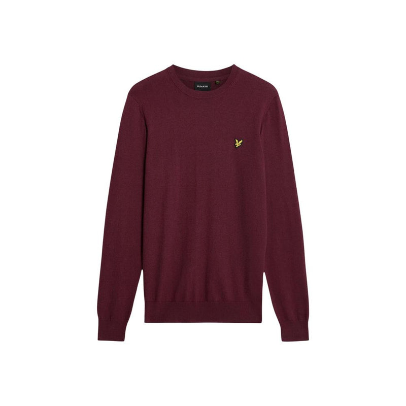 Lyle & Scott Bordeaux Cotton Sweatshirt