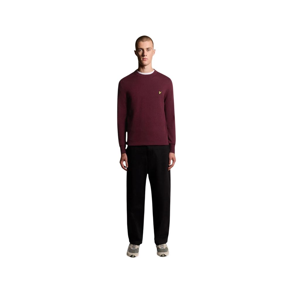 Lyle & Scott Bordeaux Cotton Sweatshirt