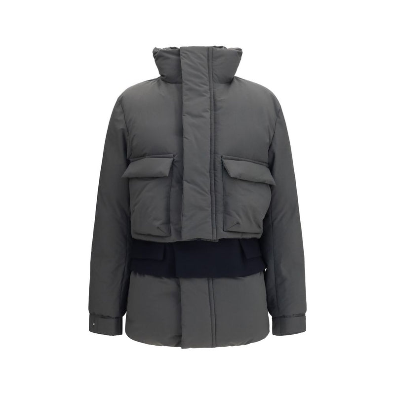 Sacai Multicolor Oversized Polyester Coat