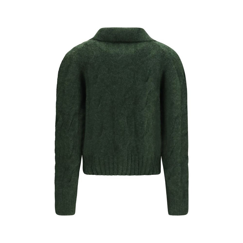 Allude Bicolor Cashmere Cardigan for Women
