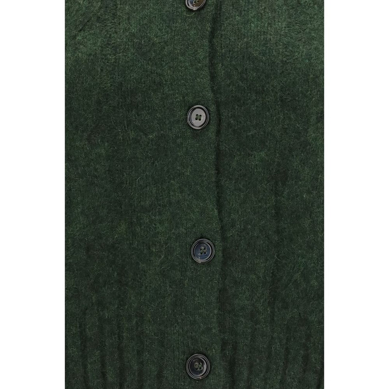Allude Bicolor Cashmere Cardigan for Women