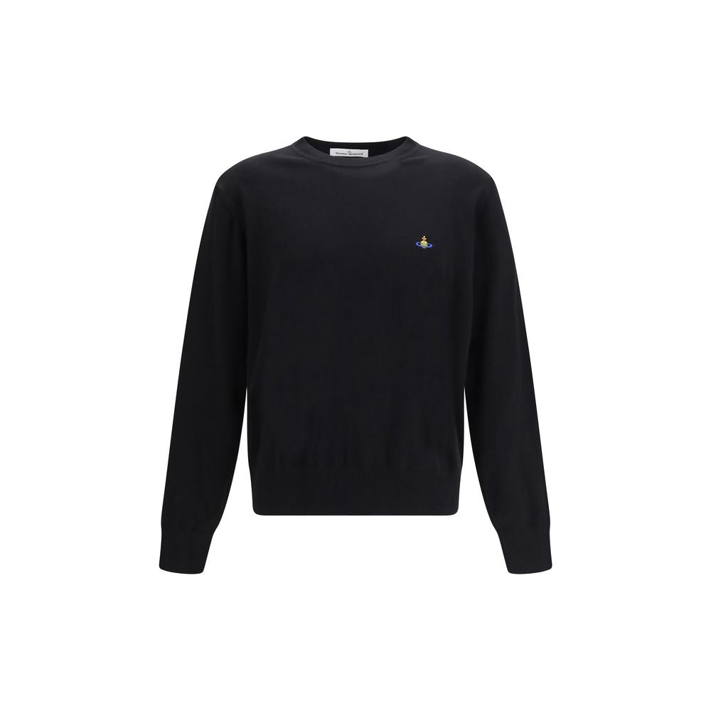 Pull en Cachemire Noir Alex de Vivienne Westwood