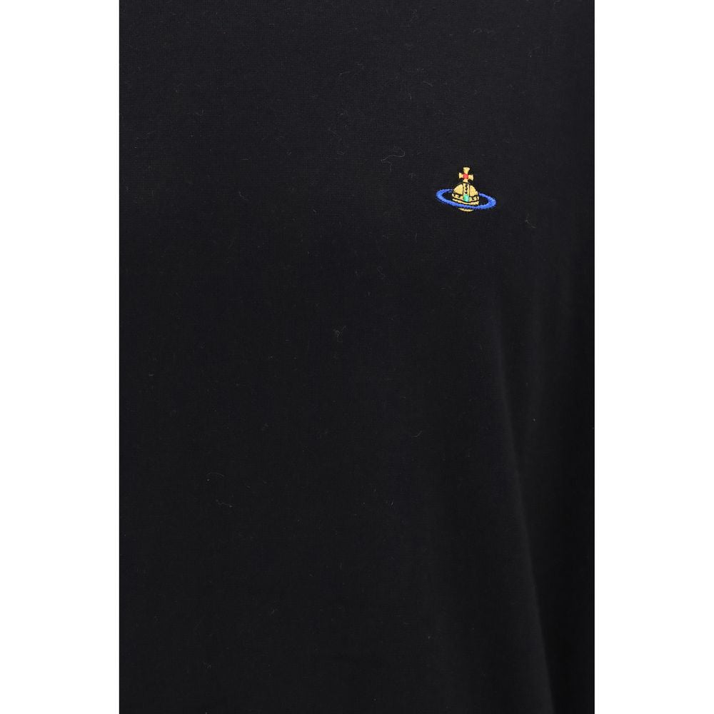 Pull en Cachemire Noir Alex de Vivienne Westwood