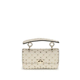 Valentino Garavani Beige Lamb Ovis Aries Aries Handbag