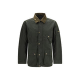 Barbour International Bicolor Cotton Full-Length Jacket