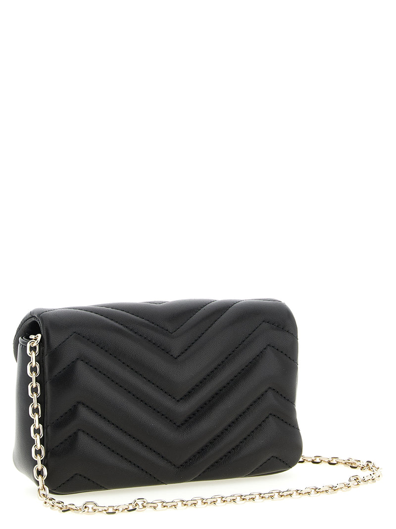 Gucci GG Marmont Mini Black Lamb Leather Shoulder Bag