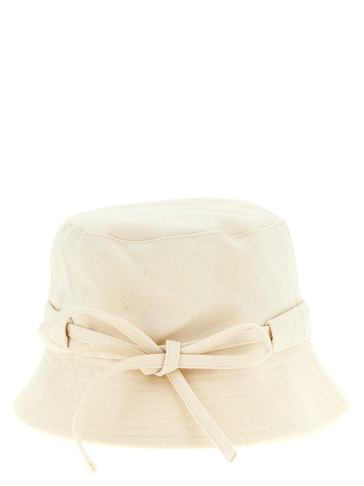 Jacquemus Le Bob Gadjo Beige Cotton Bucket Hat