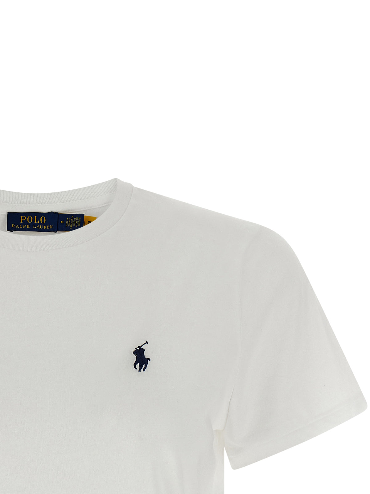 Polo Ralph Lauren White Cotton T-Shirt