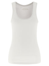 Isabel Marant White Cotton Tank Tops