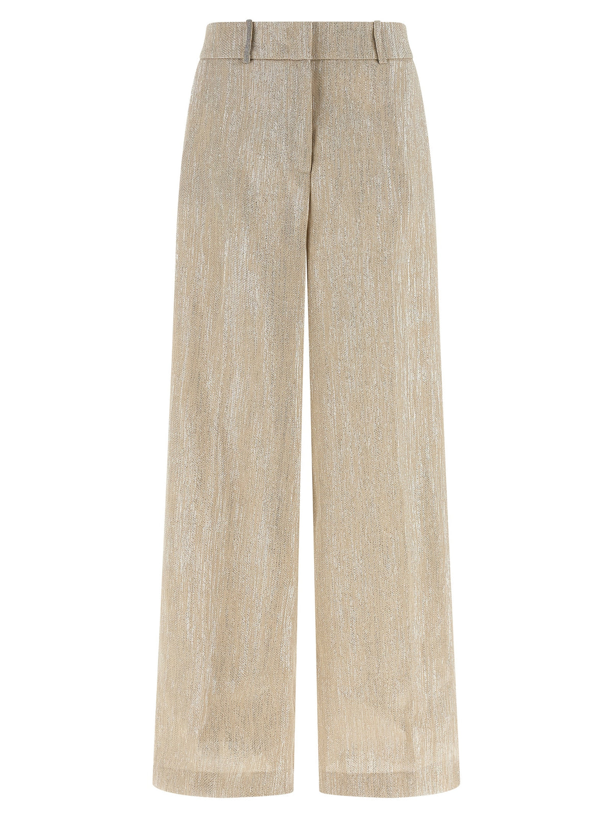 Pantalon Beige en Viscose Peserico pour Femme
