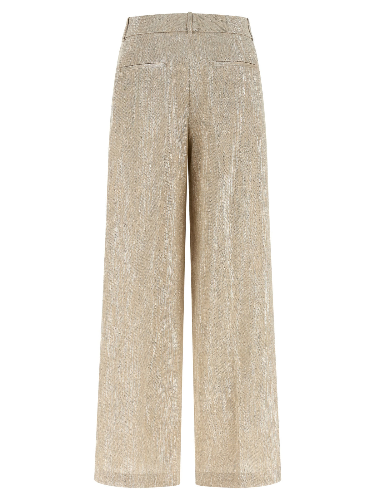 Pantalon Beige en Viscose Peserico pour Femme