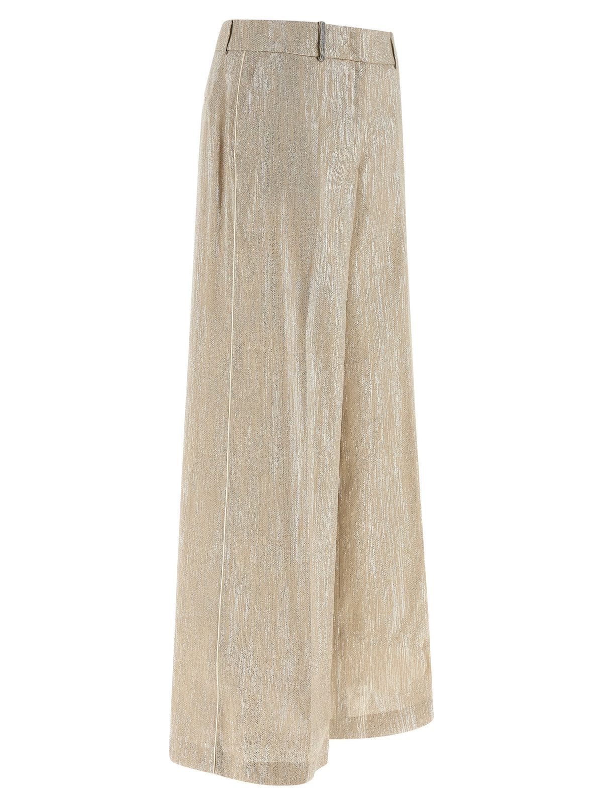 Pantalon Beige en Viscose Peserico pour Femme