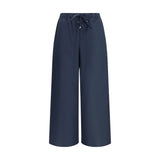 'S Max Mara Blue Cotton Casual Pants