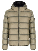 Moncler Guadiana Beige Polyamide Full-Length Jacket