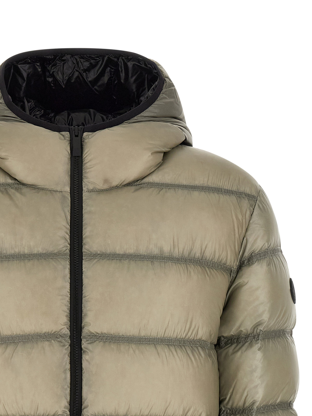 Moncler Guadiana Beige Polyamide Full-Length Jacket