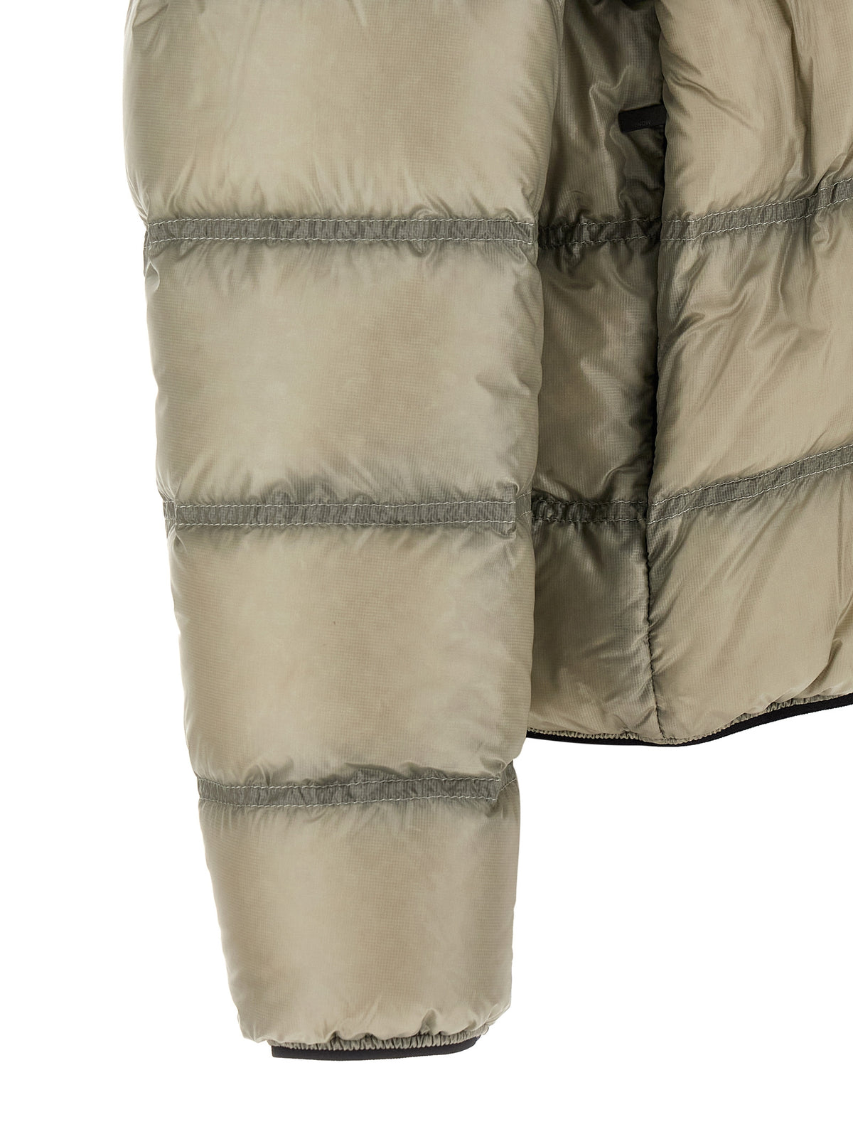Moncler Guadiana Beige Polyamide Full-Length Jacket