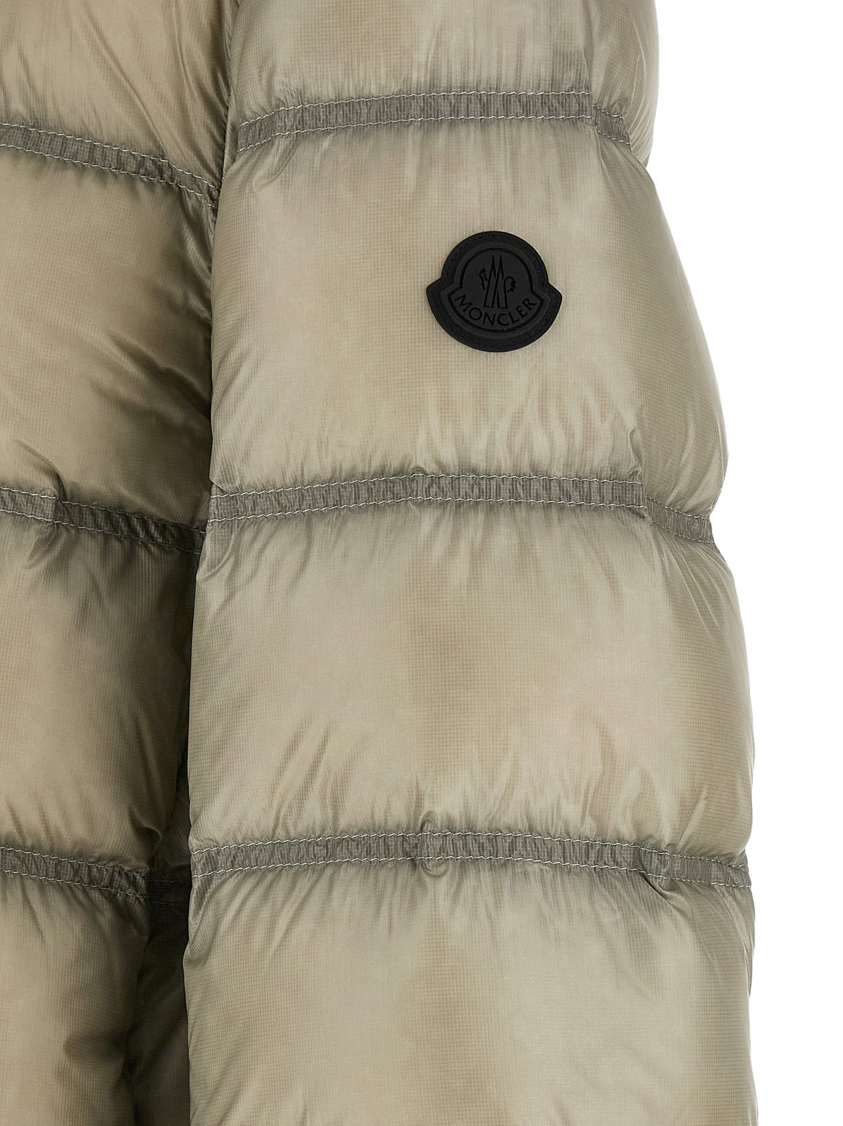 Moncler Guadiana Beige Polyamide Full-Length Jacket