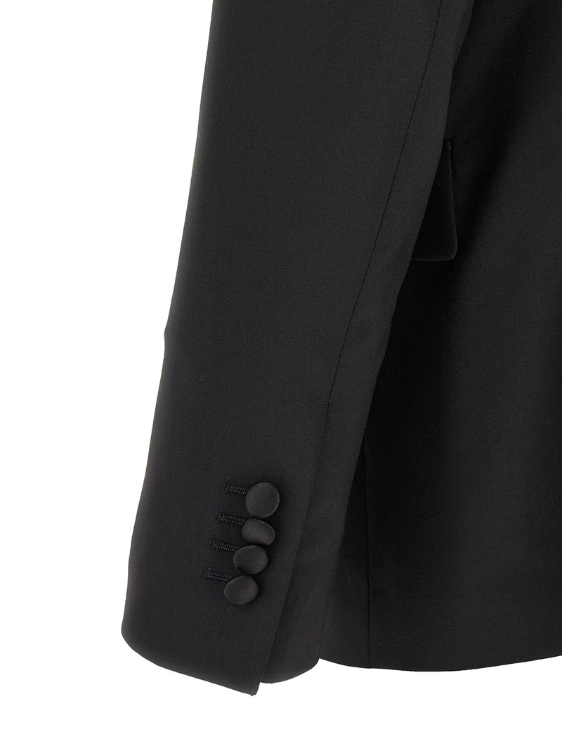 Lardini Black Virgin Wool Tuxedo for Men