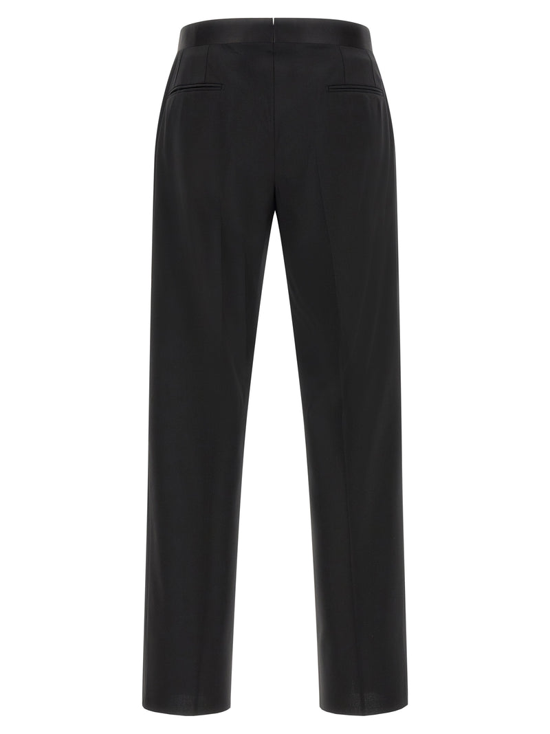 Lardini Black Virgin Wool Tuxedo for Men