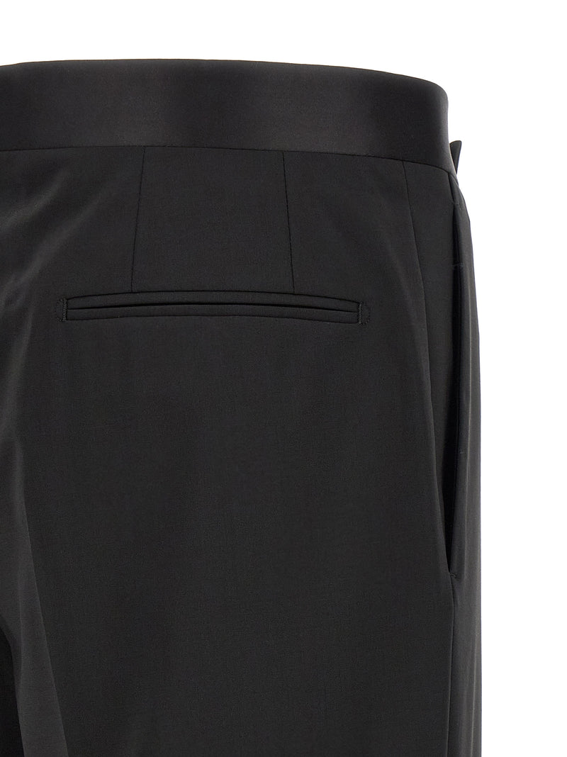 Lardini Black Virgin Wool Tuxedo for Men