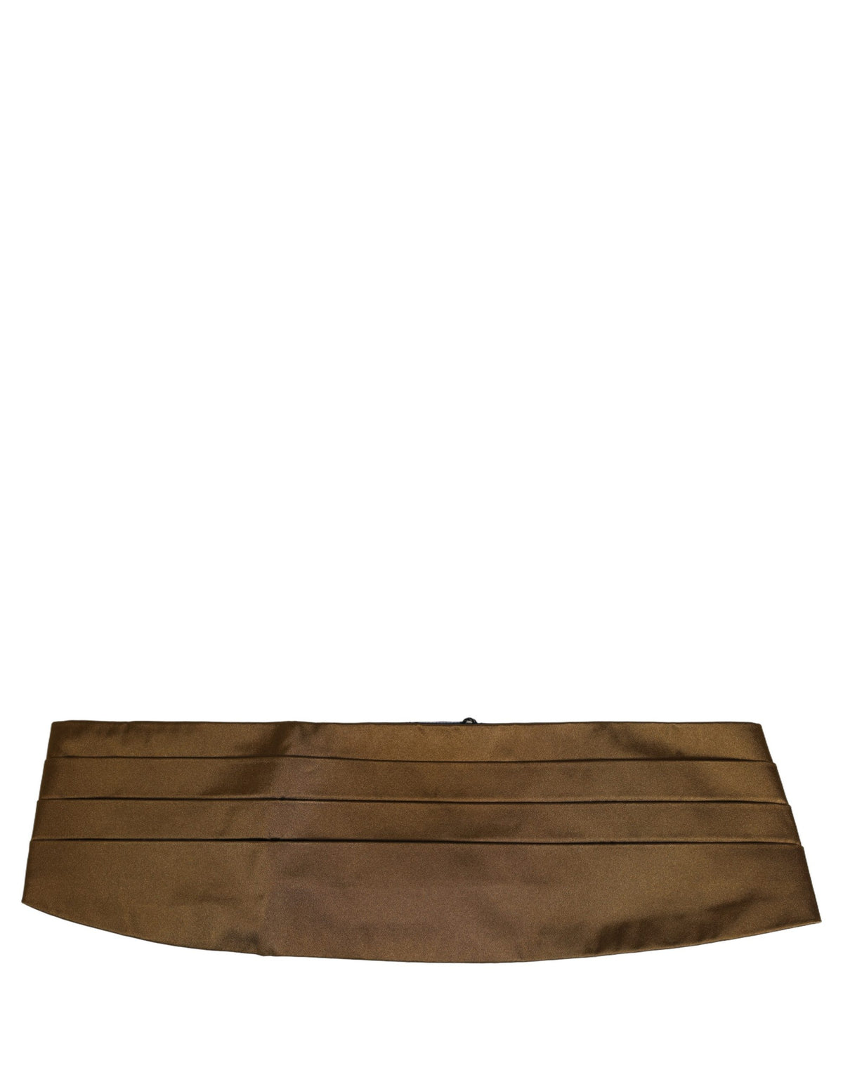 Dolce & Gabbana Brown Men 100% Silk Cummerbund