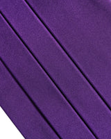 Dolce & Gabbana Violet Men 100% Silk Belt Waist Cummerbund
