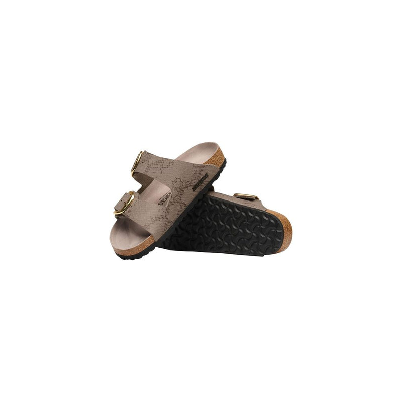 Birkenstock Arizona BB Gray Synthetic Flat Sandals for Women