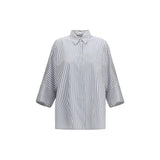 'S Max Mara Blue Cotton Shirt