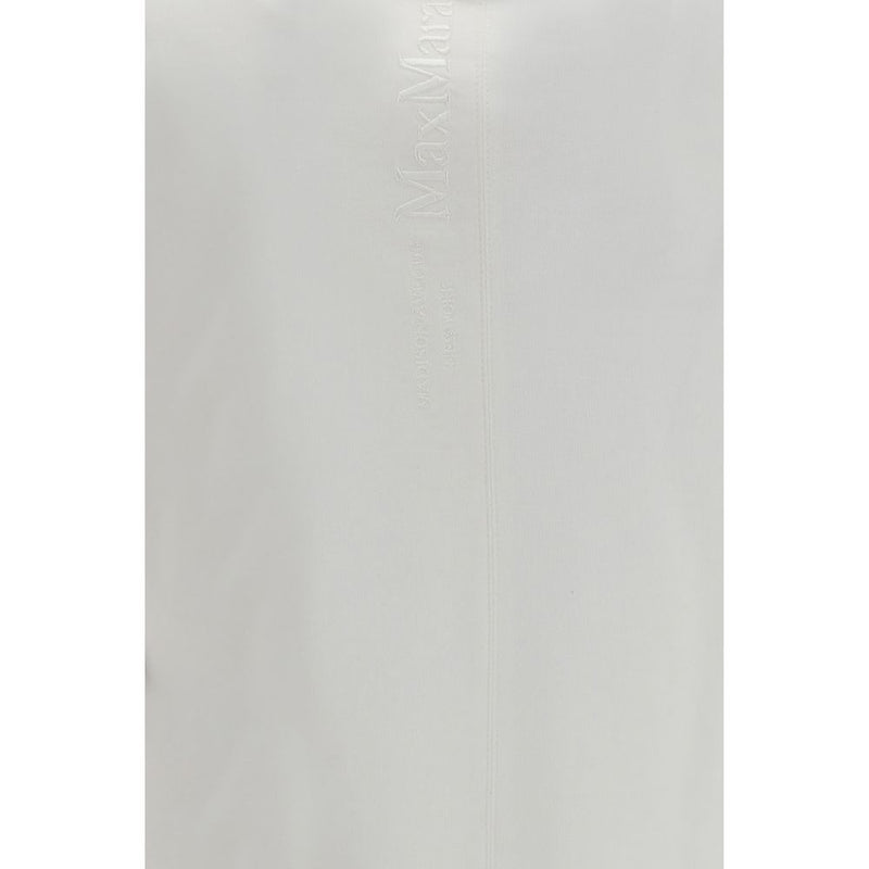'S Max Mara White Cotton Long Sleeve T-Shirt