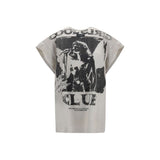 Dolce & Gabbana Gray Cotton T-Shirt