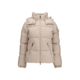 Moncler Beige Goose Down Shell Jacket