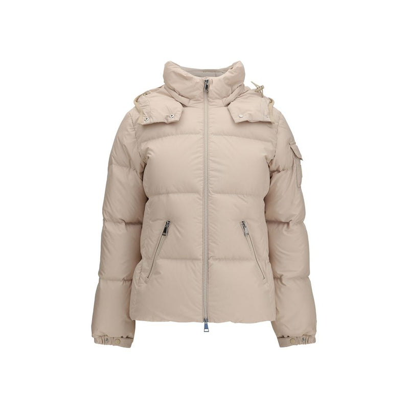 Moncler Fourmines Beige Goose Down Shell Jacket