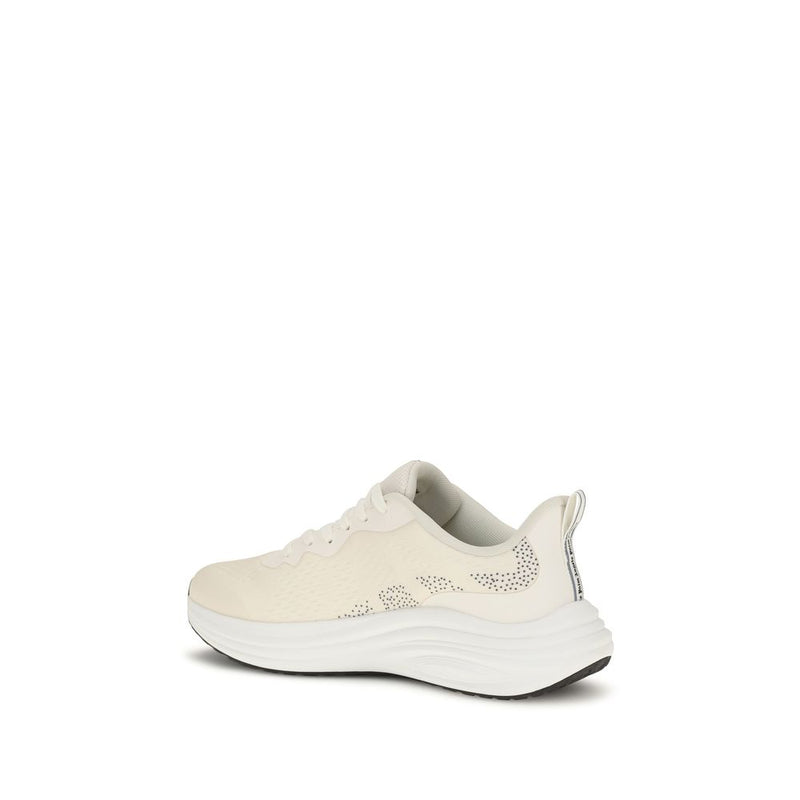 Palm Angels Beige Fabric Low Top Sneakers for Men