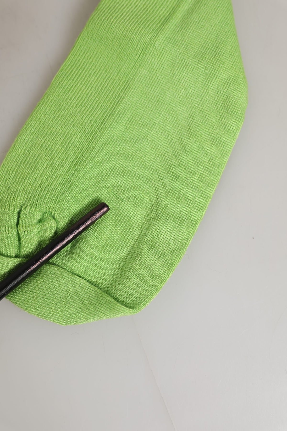 Dolce & Gabbana Men Green Viscose Over The Calf Socks