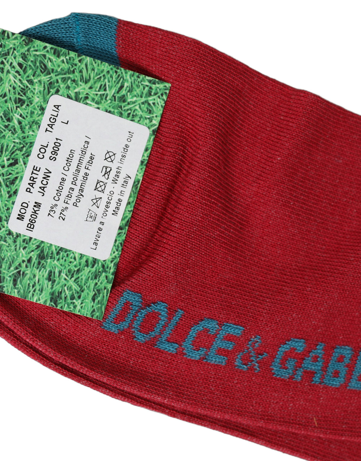 Dolce & Gabbana Men Multicolor Cotton Mid Calf Socks