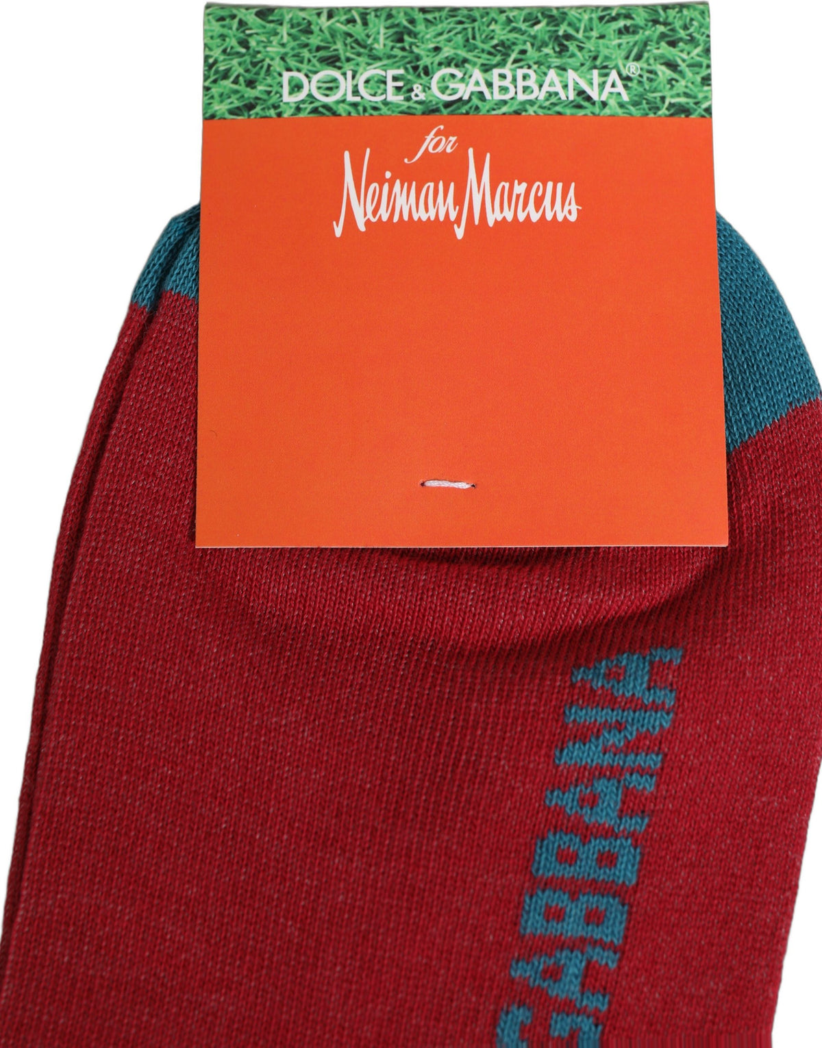 Dolce & Gabbana Men Multicolor Cotton Mid Calf Socks